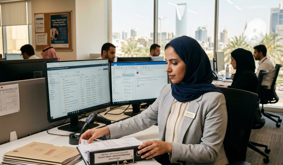 Document Controller Job in Saudi Arabia | Roles, Salary & Career Guide 2026