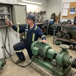 Required Electrical Motor and Water Pump Technician.